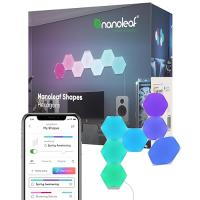 WishOf.Me - Nanoleaf Shapes LED Wall Lights - RGBW Smart Panels for Home