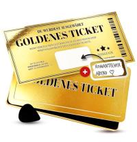 WishOf.Me - Das Goldene Ticket | Personalisierbarer Gutschein für besondere Anlässe