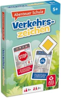 WishOf.Me - ASS Altenburger Abenteuer Schule-Verkehrszeichen Quartett für Kinder