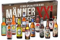 WishOf.Me - Männerhandtasche XXL von Kalea - 12x 0,33 l Bierflaschen Set