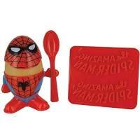 WishOf.Me - Paladone Marvel Comics Spiderman Eierbecher und Toastschneider