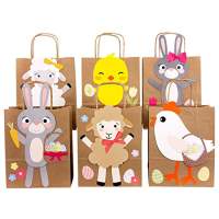 Papierdrachen DIY Osternester - Geschenktüten für Kinder