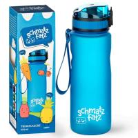 WishOf.Me - Schmatzfatz Auslaufsichere Trinkflasche für Kinder 0,5L – BPA-frei