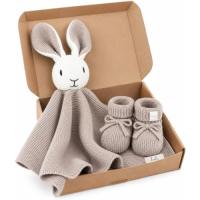 WishOf.Me - Livella Kuscheltuch „Hase“ – Bio-Baumwolle für glückliche Babys