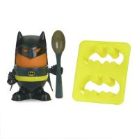 WishOf.Me - Batman Frühstücksset - Offiziell lizenziert für Superhelden-Fans