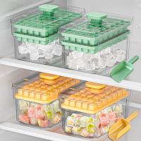 68-kavitäten Eiswürfelform mit Aufbewahrungsbox - Schnelle Eisbereitung
