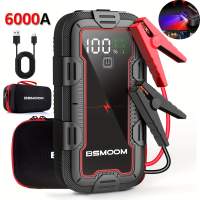 12V Auto-Starter-Set 6000A - Power Bank mit LED & LCD
