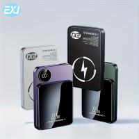 EXJ 10000mAh Tragbare Powerbank - Magnetisches Ladegerät für iPhone
